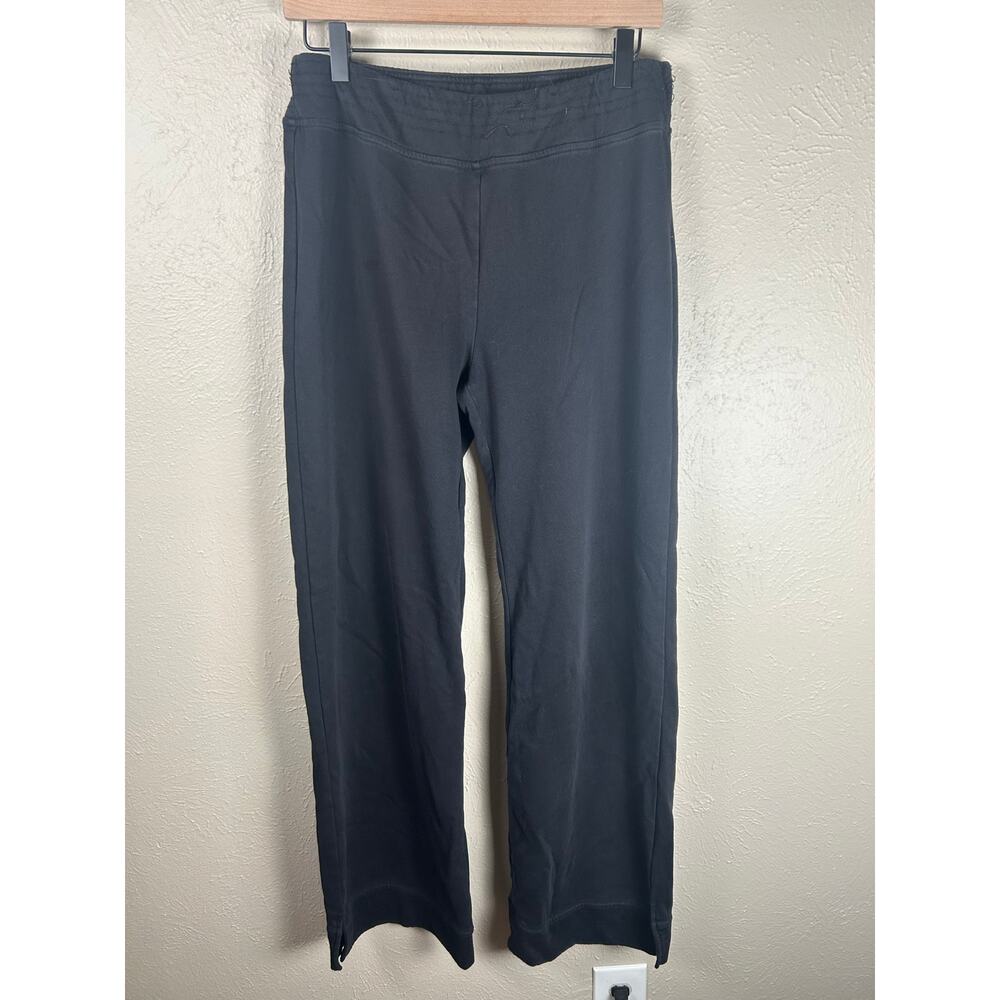 Double D Ranch Pants Size Medium Western Boho Black Lounge Trousers TINY FLAW